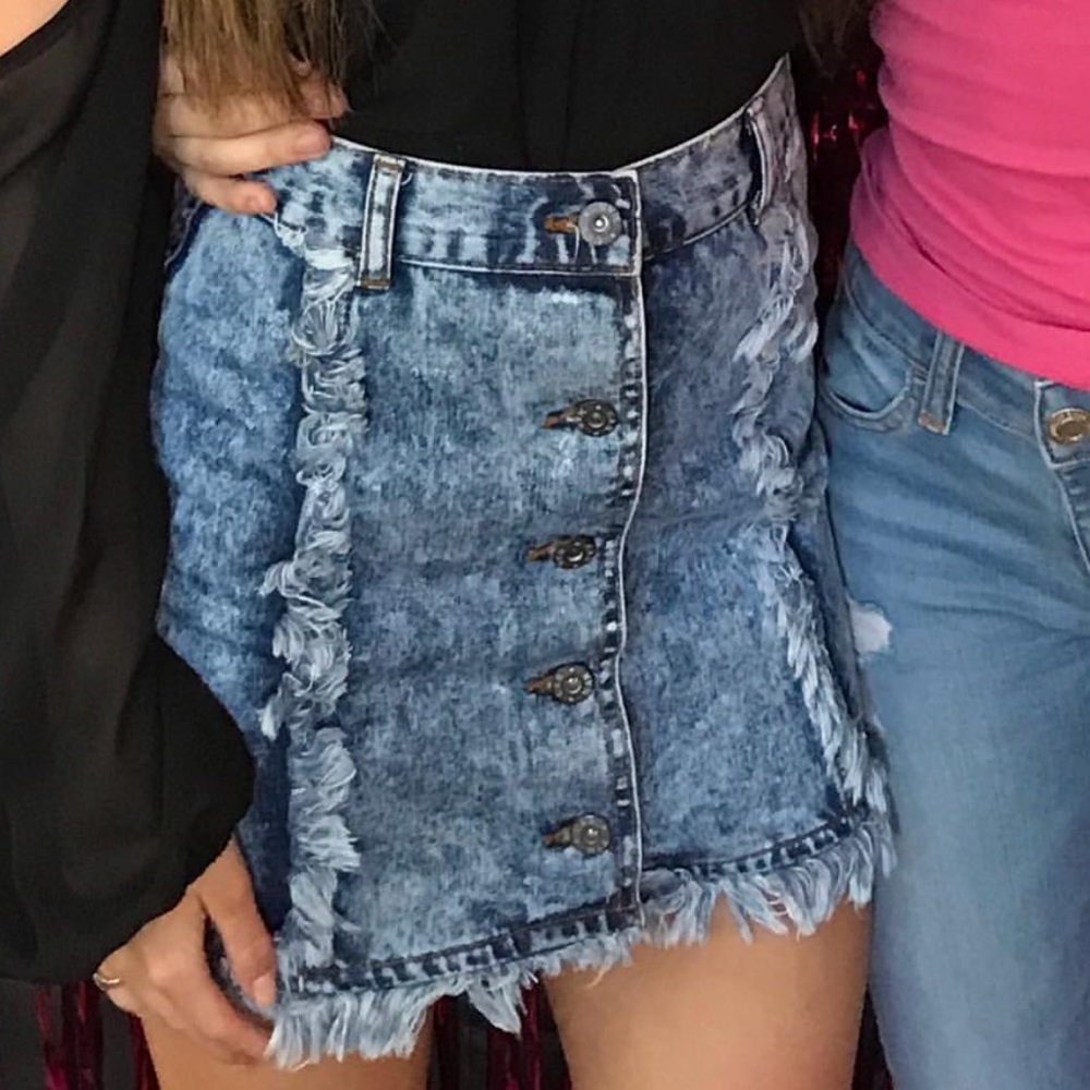 LF Jean Skirt